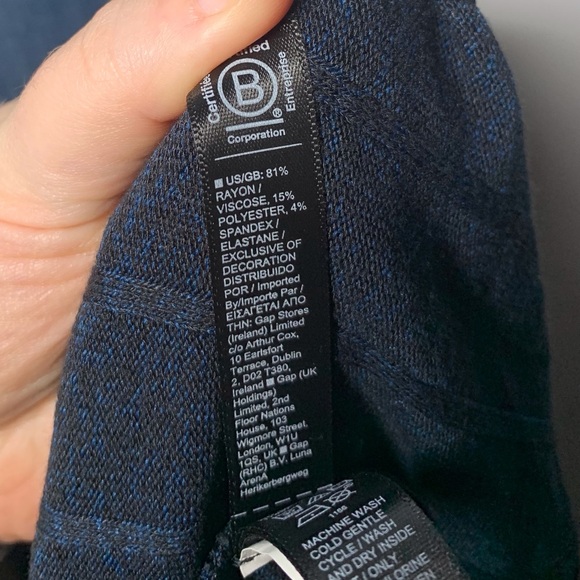 Athleta Blue Harmony Pose Cropped Hoodie Lightweight Pullover Size M Medium Blue - Picture 6 of 11